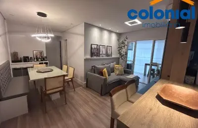 Lindo apartamento para venda com 02 domitórios/01 suíte no palazzo reale.