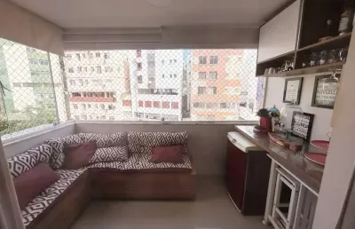 Apartamento com 4 quartos à venda na rua maragogipe, 405, rio vermelho, salvador, 111 m2 por r$ 590.000