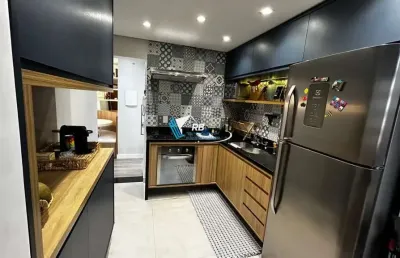 Apartamento (apartamento padrão) para venda, 2 dorm(s), 1 vaga(s), 57 m²