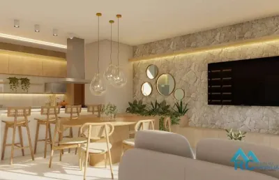 Apartamento com 3 quartos à venda na rodovia joão joaquim da silva, 001, praia da ferrugem, garopaba por r$ 865.000