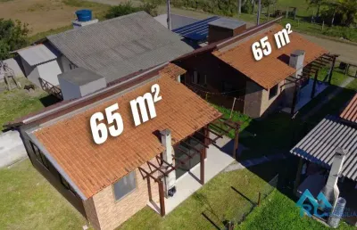 Casa com 2 quartos à venda na rua perola negra, 1, campo d'una, imbituba por r$ 420.000