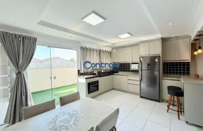 Casa em condomínio fechado com 3 quartos à venda na avenida paulo roberto vidal, 1455, bela vista, palhoça por r$ 585.000