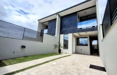 Casa com 3 quartos à venda na a do loteamento novo horizonte, 12, forquilhas, são josé por r$ 585.000