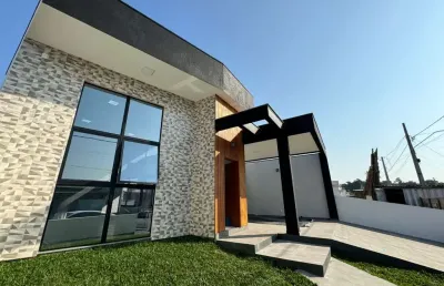 Casa com 3 quartos à venda na maria guilhermina de farias, 136, bela vista, palhoça por r$ 749.000