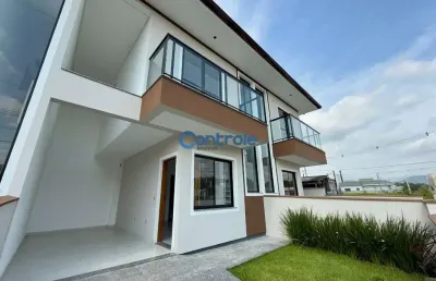Casa com 2 quartos à venda na nielsen ubiratã delfino josé, 11, bela vista, palhoça por r$ 499.900