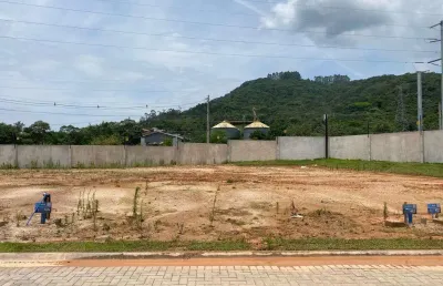 Terreno à venda na rodovia sc-407, 5, beira rio, biguaçu por r$ 318.000