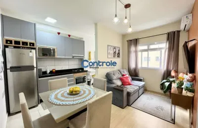 Apartamento com 2 quartos à venda na avenida paulo roberto vidal, 475, bela vista, palhoça por r$ 300.000