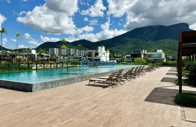 Terreno em condomínio fechado à venda na rua lagoinha, 1, pedra branca, palhoça por r$ 980.000