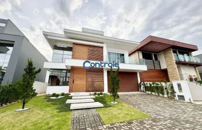 Casa em condomínio fechado com 3 quartos à venda na rua joão bernadino da rosa, 353, pedra branca, palhoça por r$ 3.200.000
