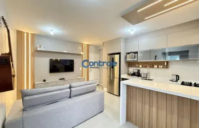 Apartamento com 2 quartos à venda na rua joão bernadino da rosa, 2173, pedra branca, palhoça por r$ 477.000