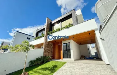 Casa em condomínio fechado com 3 quartos à venda na padova, 25, passa vinte, palhoça por r$ 850.000