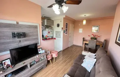 Apartamento dois dormitórios com suíte, vaga e infra estrutura