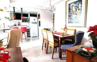 Apartamento 3 dorm, 1 suíte, vaga de garagem coberta dupla no bairro menino deus