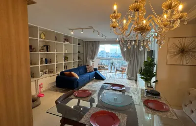Apartamento próximo metrô jabaquara - mobiliado 3 quartos