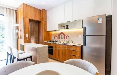 Apartamento decorado com  2 suítes à venda, 73 m²  - fazenda - itajaí/sc