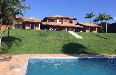 Casa em condomínio fechado com 8 quartos à venda na Alameda das Cotovias, Colinas do Mosteiro de Itaici, Indaiatuba