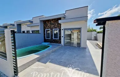Residência nova no balneário primavera em pontal do paraná/pr