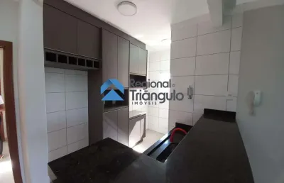 Apartamento à venda, 2 quartos, 1 suíte, 1 vaga, olinda - uberaba/mg