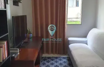 Apartamento térreo, mobiliado, condomínio parque sicília