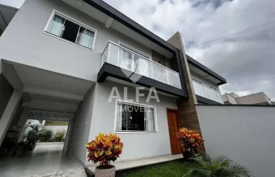Casa geminada à venda em barbacena, grogotó, com 3 quartos, 132m²