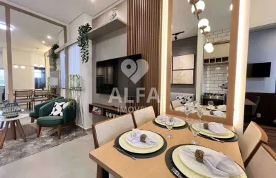 Apartamento garden à venda em barbacena, diniz ii, com 2 quartos, 55m²