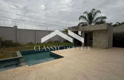 Casa em condomínio fechado com 4 quartos à venda no jardim karaíba, uberlândia  por r$ 6.500.000