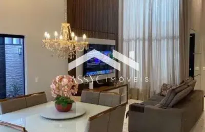 Casa em condomínio fechado com 3 quartos à venda no novo mundo, uberlândia  por r$ 1.785.000
