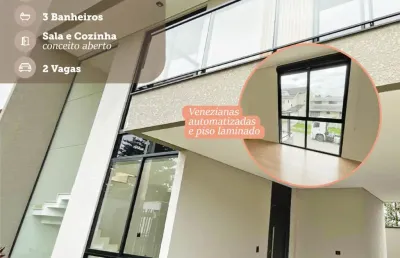Sobrado com excelente padrão de acabamento 3  quartos 1 suíte