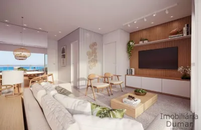 Lindo empreendimento frente mar, 2 e 3 dorms com vaga de garagem