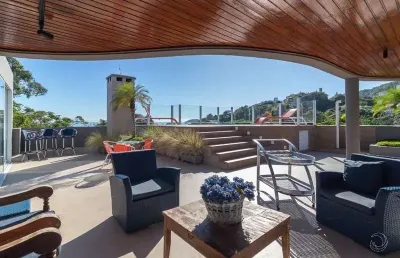 Cobertura com 3 quartos à venda na rodovia tertuliano brito xavier, 3720, jurerê, florianópolis, 275 m2 por r$ 3.465.000