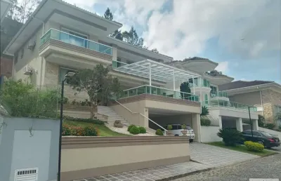Casa em condomínio para venda em teresópolis, pimenteiras, 4 dormitórios, 4 suítes, 6 banheiros, 6 vagas