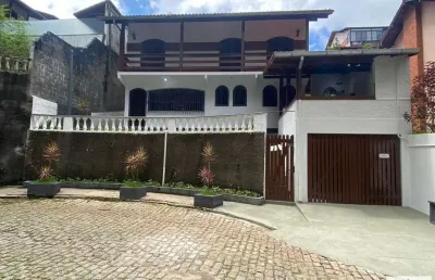 Casa para venda em teresópolis, alto, 4 dormitórios, 1 suíte, 3 banheiros, 1 vaga