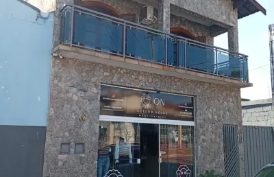 Sobrado com salão comercial e linda residencia  no higienópolis