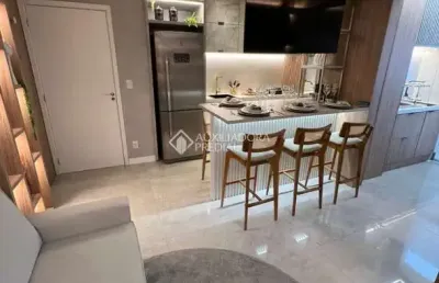 Apartamento com 2 quartos à venda na rua do salto, 50, vila alzira, santo andré, 58 m2 por r$ 586.000