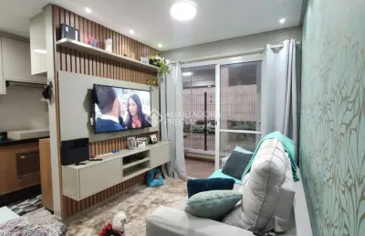 Apartamento com 2 quartos à venda na rua pedro galvano, 8, parque são vicente, mauá, 63 m2 por r$ 426.000