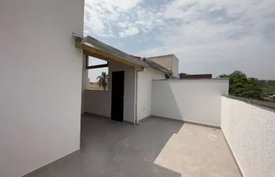 Cobertura com 2 quartos à venda na rua cajuru, 273, vila pires, santo andré, 120 m2 por r$ 645.000