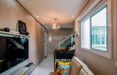 Cobertura com 2 quartos à venda na rua juquiá, 177, paraíso, santo andré, 107 m2 por r$ 535.000