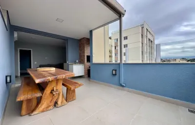Cobertura com 4 quartos à venda na Rua Cecília Fonseca Coutinho, 30, Castelo, Belo Horizonte