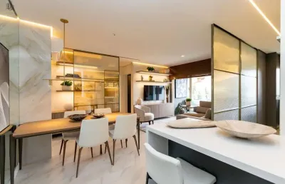 Apartamento para venda em curitiba, ecoville, 3 dormitórios, 1 suíte, 2 banheiros, 2 vagas