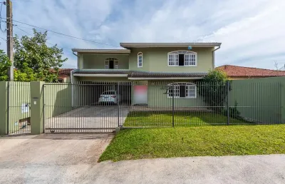 Casa / sobrado para venda em pinhais, jardim amélia, 5 dormitórios, 2 suítes, 3 banheiros, 4 vagas