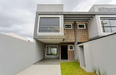 Sobrado para venda em curitiba, xaxim, 3 dormitórios, 3 suítes, 4 banheiros, 2 vagas