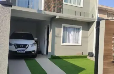 Casa / sobrado para venda em são josé dos pinhais, parque da fonte, 3 dormitórios, 2 banheiros, 2 vagas