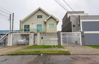 Sobrado para venda em curitiba, novo mundo, 3 dormitórios, 1 suíte, 3 banheiros, 3 vagas