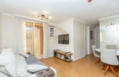 Apartamento para venda em curitiba, capão raso, 3 dormitórios, 1 suíte, 2 banheiros, 1 vaga
