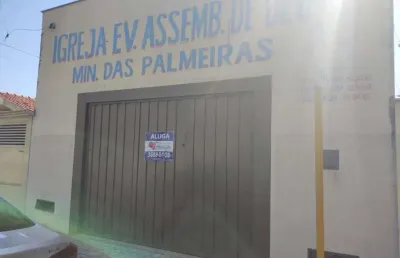 Salão comercial para locação em araçatuba, palmeiras, 1 banheiro