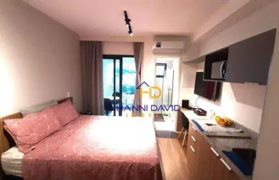 Studio, 22 m² - venda por r$ 520.000,00 ou aluguel por r$ 3.151,00/mês - vila mariana - são paulo/sp