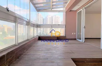 Cobertura à venda 252m² na chácara klabin  varanda gourmet, e piscina  três suítes, quatro vagas -sp