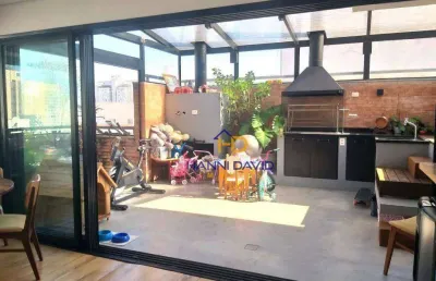 Belíssima cobertura de 190 m² com 4 dormitórios e 3 vagas em área nobre da vila mariana! prédio moderno com lazer total !!!!! confira !!!