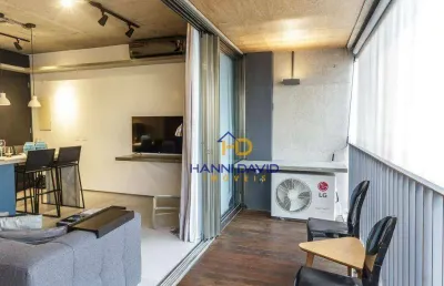 Apartamento com 1 dormitório para morar, 44 m² por r$ 5.909/mês - vila mariana - são paulo/sp