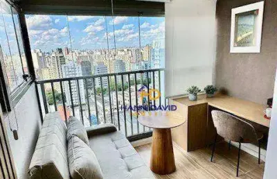 Studio mobiliado para locação  - 21m² - entre ana rosa e paraiso - proximo parque ibirapuera, espm, av paulista e hospitais hcor/dante pazzanese